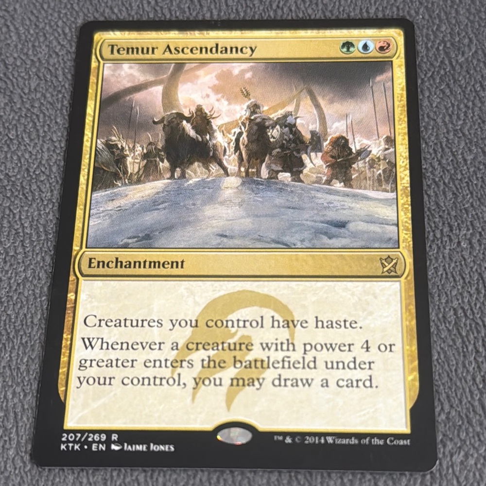 MTG Magic the Gathering Temur Ascendancy